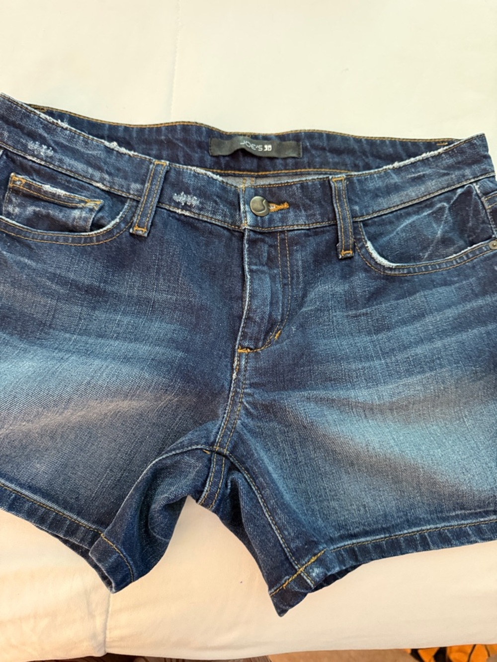 Joes Dark Wash Denim Shorts - Blue